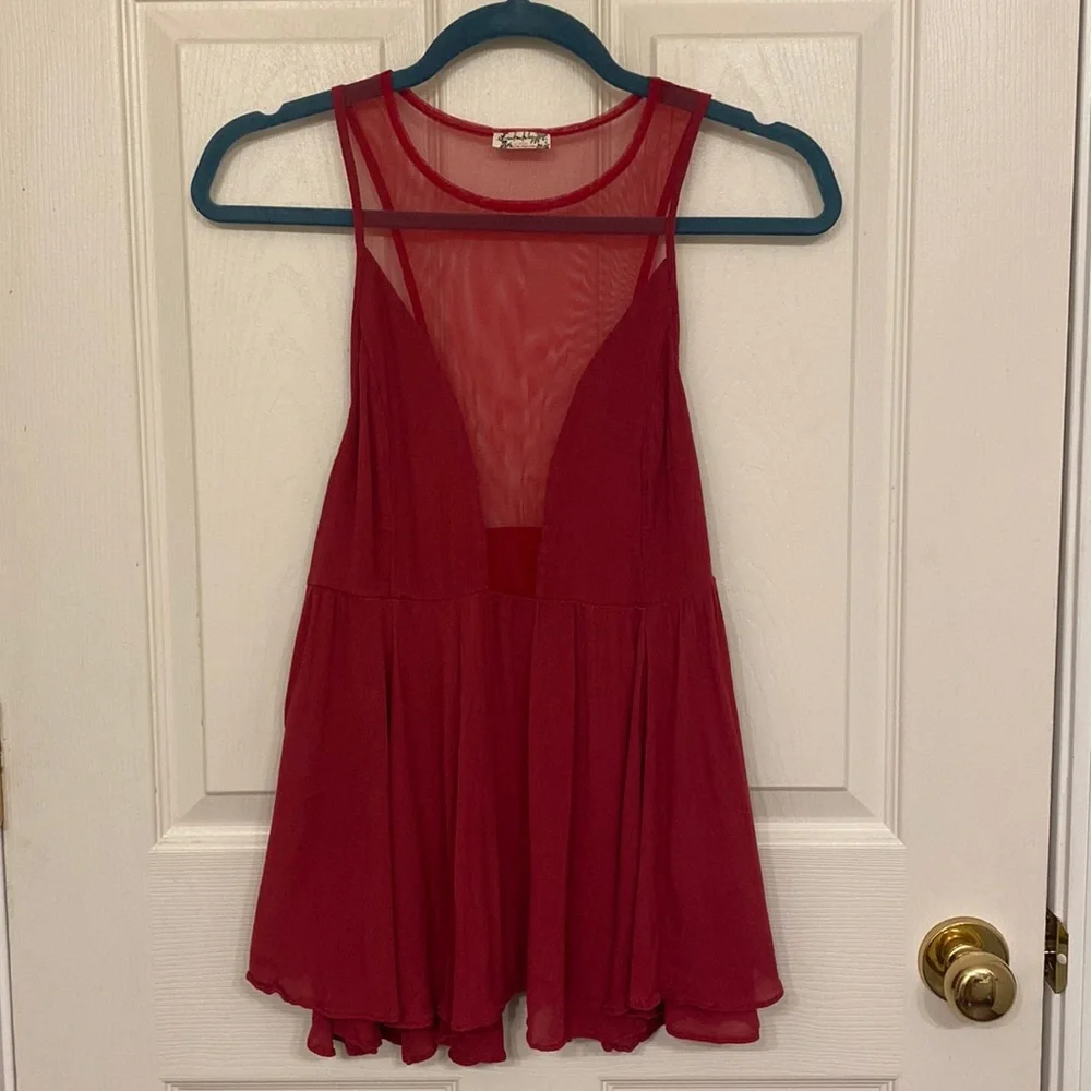 Free People Marble Illusion Tank Top - Picture 2 of 5